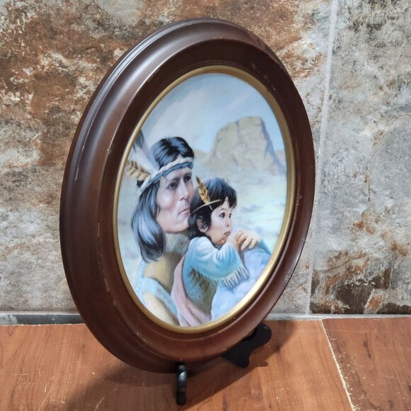 Vague Shadows The Kjowa Nation Decorative Collector Plate by Perillo - Picture 3 of 16